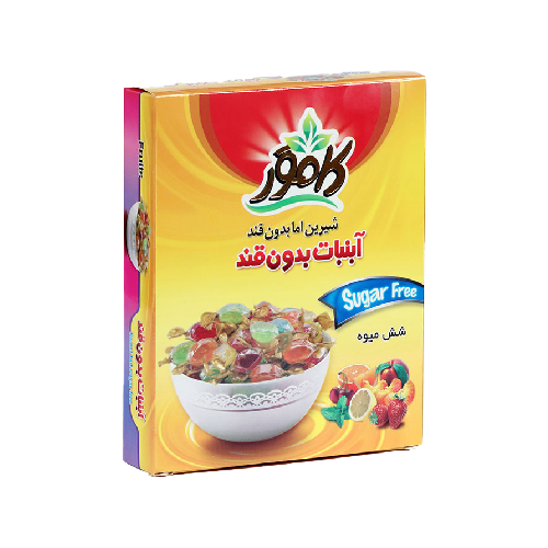 آبنبات آجیلی کامور(6عددی)