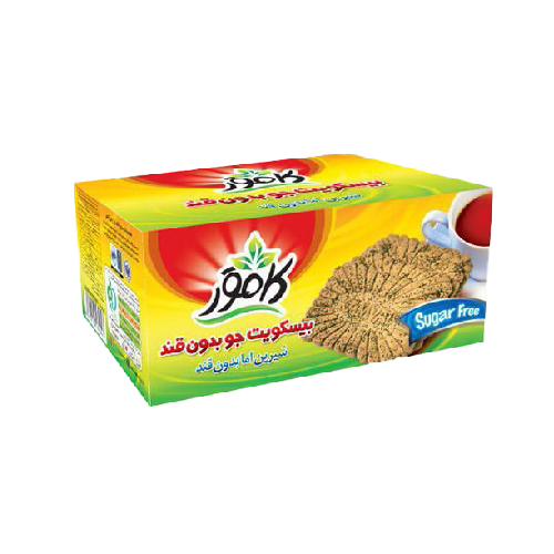 بیسکویت جو 360 گرم کامور(6عددی)