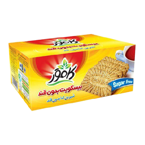 بیسکویت گندم 360 گرم کامور(6عددی)