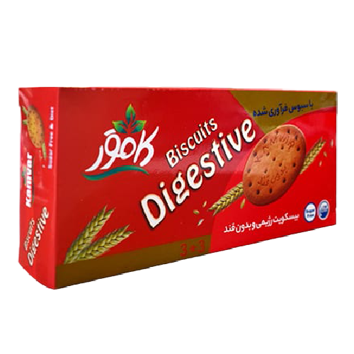 بیسکویت دایجستیو کامور 6
