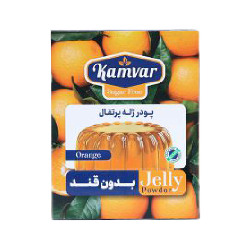پودر ژله پرتقال کامور