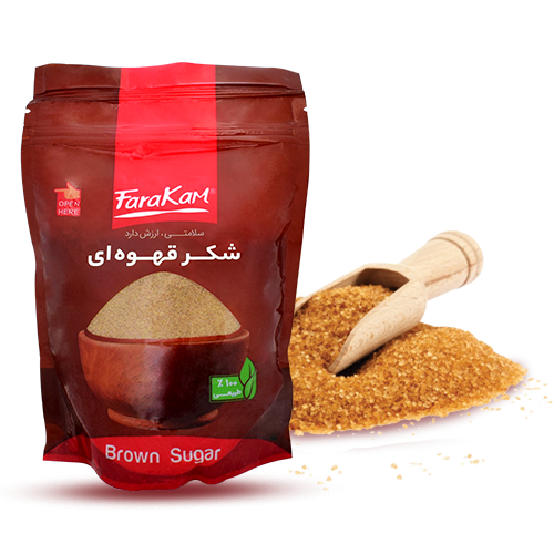 شکر قهوه ای فراکام 500 گرم