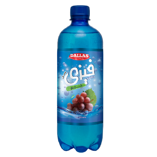 نوشیدنی آب گازدار 500 طعم انگور قرمز دالاس