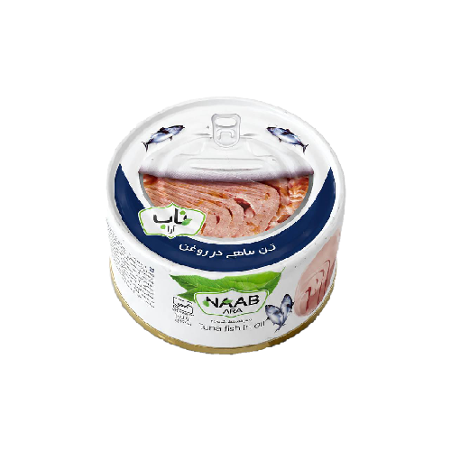 کنسرو تن ماهی ساده ناب آرا