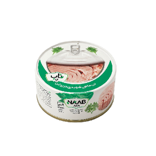 کنسرو تن ماهی شویدی ناب آرا