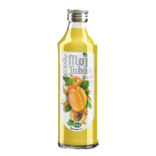 نوشیدنی زردآلو شیشه 330 میلی لیتر مجتبی