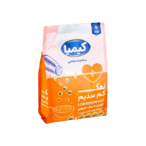 نمک رژیمی سلفونی 500 گرم نارنجی کیمیا